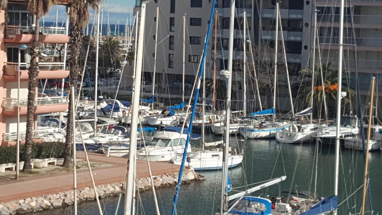 Apartmán Beau T2 Au Calme Avec Parking Sublime Vue Sur Port Canet-en-Roussillon Exteriér fotografie